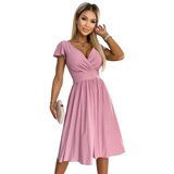 Numoco Dress with neckline and short sleeves Cijene