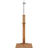  Vrtni tuš 75 x 75 x 210 cm od masivne tikovine | shoptok.hr