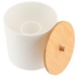 Tendance kutija za vatu 7,5X10 cm bambus/ps bela 6785210 | ePonuda.com