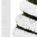 springos Verižica za jelko dolžine 6 metrov bele barve girlanda za jelko premera 15 cm., (21638706) Cene