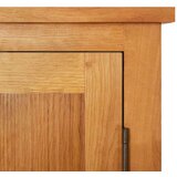 vidaXL Ormarić za pohranu 50 x 22 x 110 cm od masivne hrastovine | shoptok.hr
