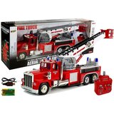 Lean_Toys Gasilsko vozilo 60 cm raztegljiva vrtljiva lestev R/C zvočna sirena | Shoptok.si