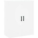 vidaXL Visoka omara bela 69,5x34x180 cm inženirski les | Shoptok.si