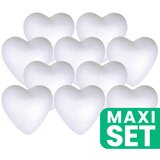  Polistirenska srca 5 cm - set od 10 komada | shoptok.hr