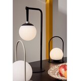 BIZZOTTO Crna LED stolna lampa aluminijska s mogućnosti zatamnjivanja s plastičnim sjenilom (visina 40,5 cm) Balmony – | shoptok.hr