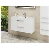 Tboss kopalniška omarica z umivalnikom anda, 90 cm, bela vis | Shoptok.si