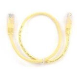 Gembird PP12-0.25M/Y Mrezni kabl, CAT5e UTP Patch cord 0.25m yellow Cene