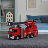  Fire Truck with Boom Hose Water Spray Lights Sounds | Shoptok.si