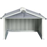 vidaXL spremište za robotsku kosilicu 92 x 97 x 63 cm čelično sivo | shoptok.hr