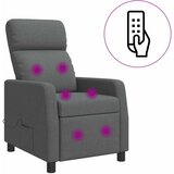  Krevetna stolica za masažu Tamnosiva Tkanina | shoptok.hr
