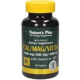 Nature's Plus Kal/mag/vit. D3 s vitaminom K2 - 90 tabl. Cijene