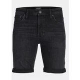 Jack & Jones Jeans kratke hlače Rick 12257109 Mornarsko modra Regular Fit