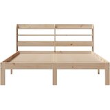  Okvir za krevet s uzglavljem 150 x 200 cm borovina | Eponuda.com