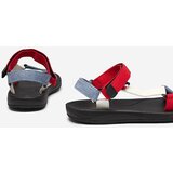 Resti Red Women's Ojo Fabric Sandals | ePonuda.com