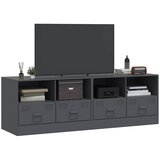TV ormarići 2 kom antracit 67 x 39 x 44 cm čelični | Eponuda.com