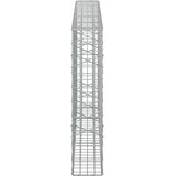  Gabion s žicom debljine 3,5 mm i mrežom 5x10 cm 250x20x100 cm | shoptok.hr