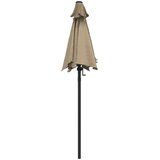  Suncobran smeđe-sivi 200 x 224 cm aluminijski | Eponuda.com