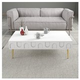 Hanah home sto za dnevnu sobu lyon 33 white gold
