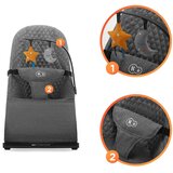 Kinderkraft Ležalnik MIMI siv | Shoptok.si