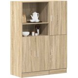  2-dijelni set kuhinjskih ormarića boja hrasta sonome drveni | shoptok.hr