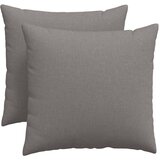  Jastučići za sofu 2 pcs Sivo-smeđa 50 x 50 cm tkanina | shoptok.hr