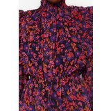 Trendyol Limited Edition Brown Flutter Detailed Chiffon Dress | Shoptok.si