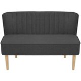 SOFA 117x55,5x77 cm Tkanina Tamno Siva | shoptok.hr