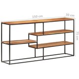 vidaXL Komoda 150x30x75 cm trden akacijev les | Shoptok.si