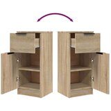  Komode 2 kosa sonoma hrast 30x30x70 cm konstruiran les, (21073344) | Shoptok.si