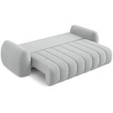 Makamii Svijetlo siva sklopiva/s prostorom za odlaganje sofa od bouclé tkanine 266 cm Pele – | shoptok.hr