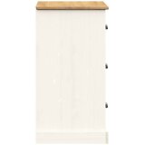  Komoda s ladicama VIGO 78x40x75 cm bijela od masivne borovine | Eponuda.ba