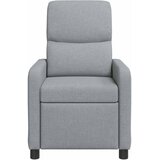  Fotelja s nagibom Svjetlosiva Tkanina | shoptok.hr