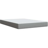 Boxspring krevet s madracem Svjetlosiva 160 x 200 cm Tkanina - Svjetlosiva 160 x 200 cm Dizajn linija | shoptok.hr