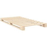  Okvir kreveta s uzglavljem 100 x 200 cm od masivne borovine | shoptok.hr