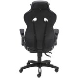 Livetastic GAMING STOL kovina, umetna masa, tekstil črna, bela | Shoptok.si