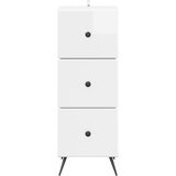  Ormar s ladicama Bijela visokog sjaja 33 x 34,5 x 90 cm | shoptok.hr