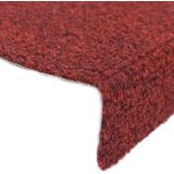  Samoljepljivi otirači za stepenice 10 kom crveni 56 x 17 x 3 cm | shoptok.hr