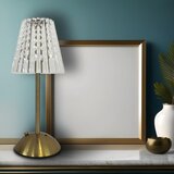  LED stona lampa ELBA, dodirna i prigušiva, punjiva, LED/1,6W/800 mAh, zlatna/prozirna | Eponuda.com