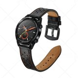 INF premium usnjen pas za huawei watch GT1/2 (22mm) black, (22064199) | Shoptok.si