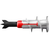 Fischer Duoblade Set vložkov za mavčne plošče K NV (Dolžina zidnega vložka: 44 mm, Brez vijakov in kljuk, Najlon, 10 kos) | Shoptok.si