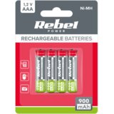 Rebel AAA baterije, 900 mAh, Ni-MH, 1.2V, 4szt/bl, R3 | shoptok.hr