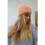 Kesi Women's cap Cina K259 ecru + raspberry | shoptok.hr