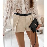 Gemre Cream elegant women's shorts Ghalia | Shoptok.si