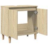 vidaXL Omarica za umivalnik sonoma hrast 58x33x60 cm inženirski les | Shoptok.si