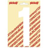 Pickup Naljepnica (Motiv: 1, Bijele boje, Visina: 150 mm) | shoptok.hr
