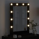  Ogledalo za Toalet Pravokutni Crni hrast 70 x 50 x 18 cm | shoptok.hr