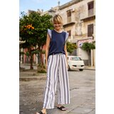 Marisse Navy Blue Cotton Blouse | Eponuda.ba