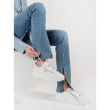 GOODIN White leather sneakers with a thick sole | Shoptok.si
