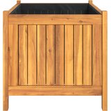  Vrtna sadilica s oblogom 80x42x40 cm od masivnog drva bagrema | shoptok.hr