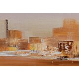  Naslikana slika na platnu mesto 1-delna 120x40 cm CWF1398SDE1 () | shoptok.hr